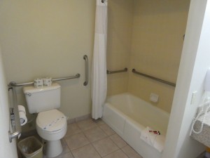 Travelodge Lemoore - ADA Accessible Bathroom
